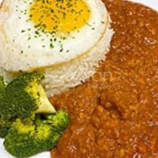 Minced Beef & Fried Egg on Rice