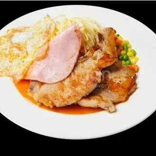 Saturn Chicken Steak on Rice